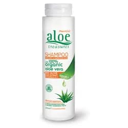 Aloe Treasures Obnovující šampon s aloe vera pro suché a poškozené vlasy (250 ml)